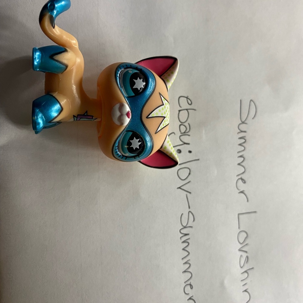 Littlest Pet Shop Comic Con Cat AUTHENTIC